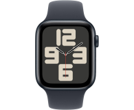 Apple Watch SE 2 44/Czarne Aluminum/Czarny Pasek Sportowy M/L GPS - 1278021 - zdjęcie 2